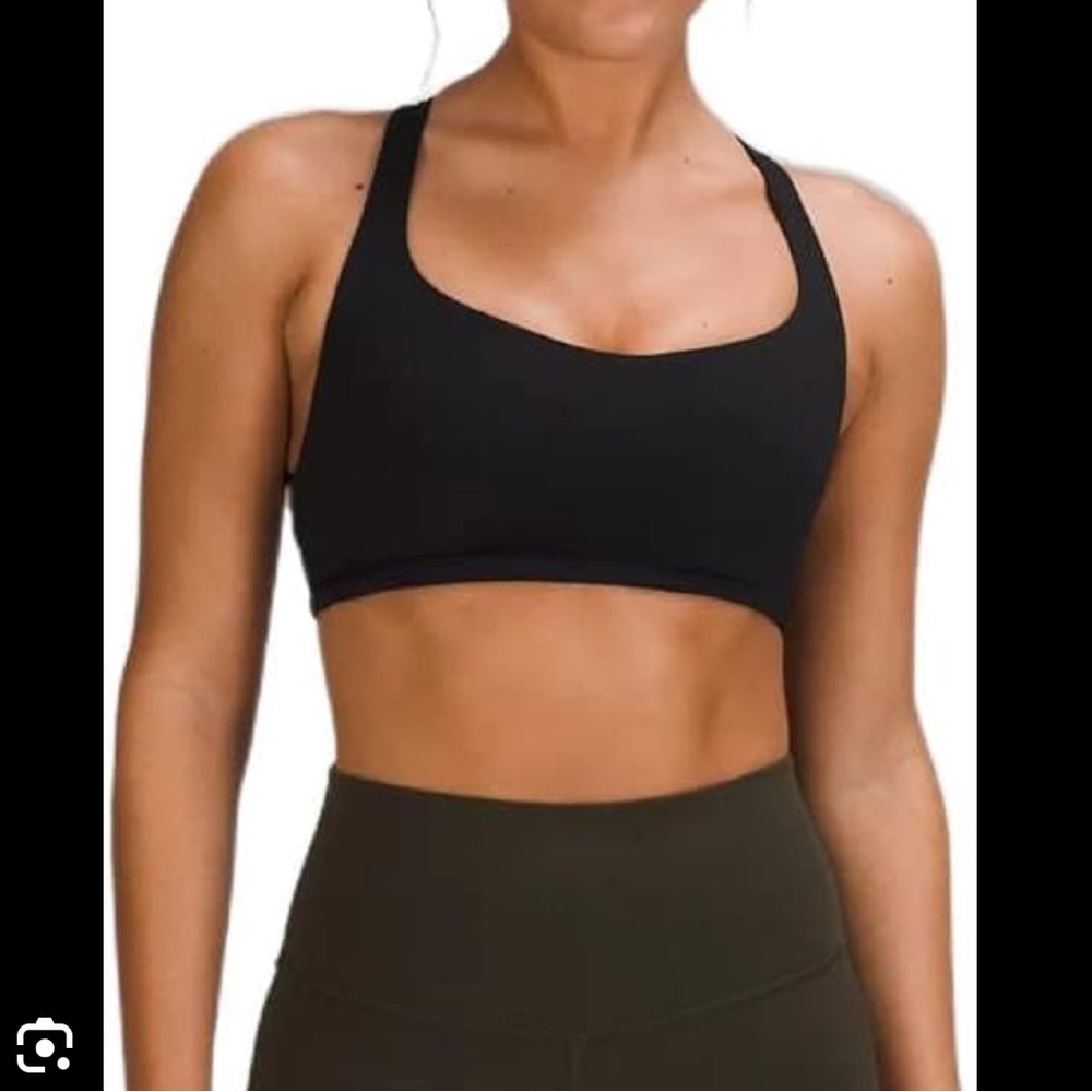 Lululemon free to be wild sports bra in black